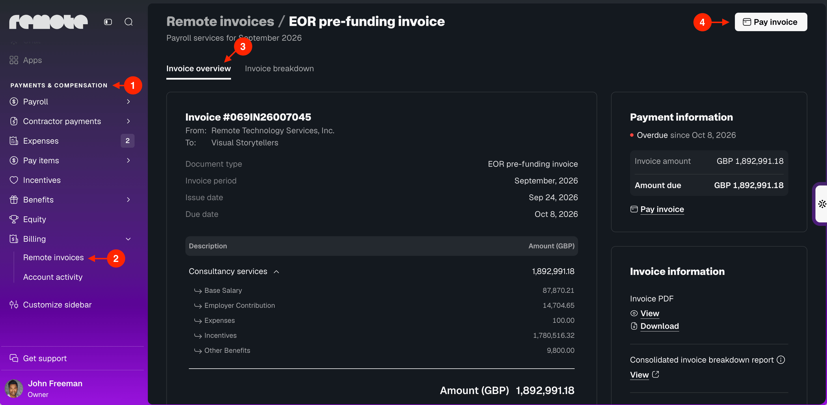 How to pay your invoice