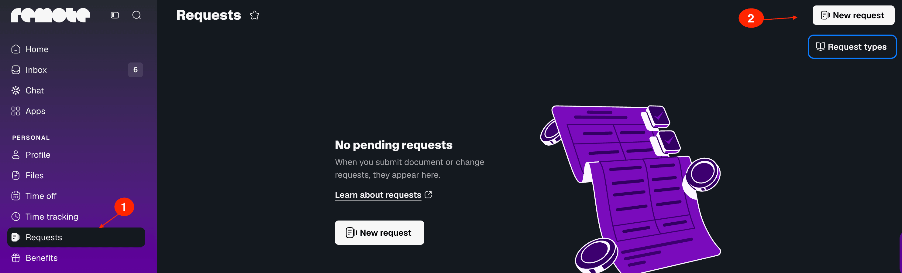 new requests