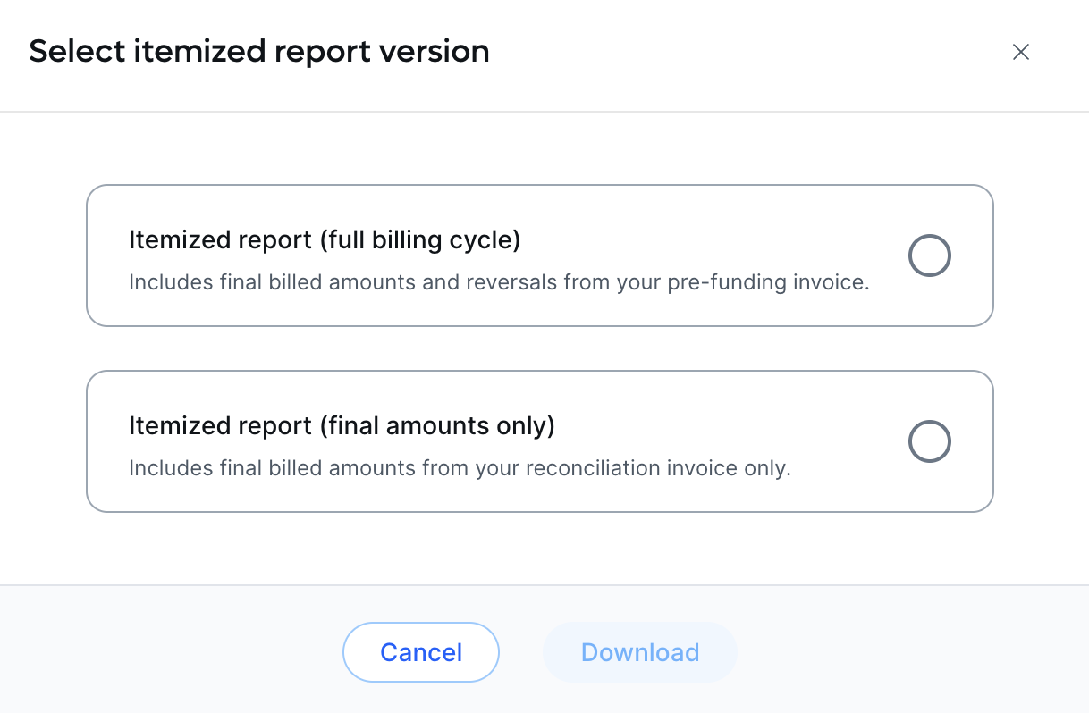 EOR reconciliation itemized report.png