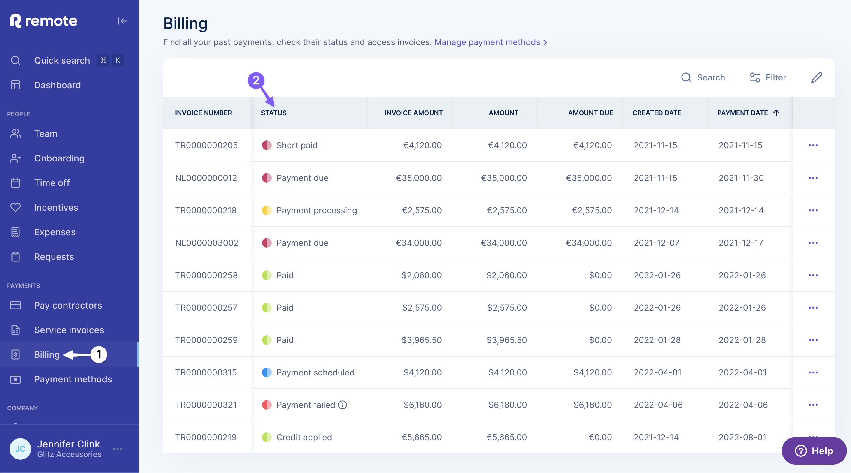 What Do The Different Invoice Statuses Mean Remote